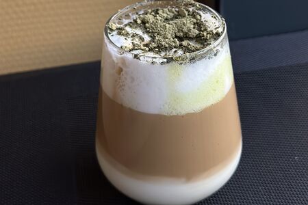 Латте Соленая фисташка