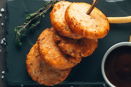 Котлетки из лосося