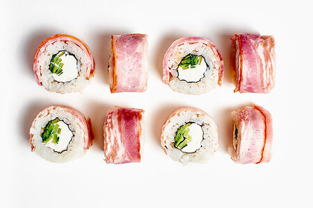 Филадельфия в беконе