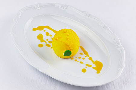 Мусс лимон-яблоко