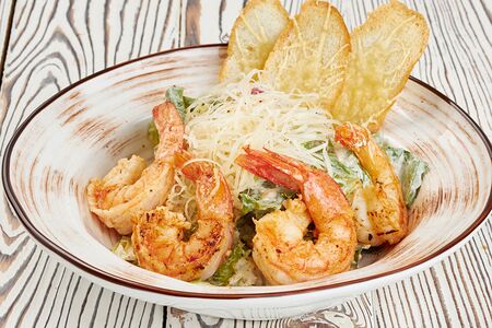 Цезарь с креветками