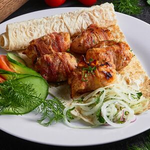 Куриное филе в беконе