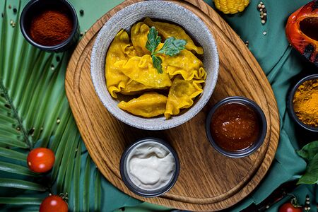 Колумбийские эмпанадас с индейкой