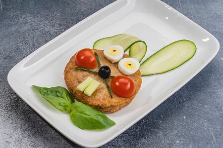 Zайка-куриная котлета