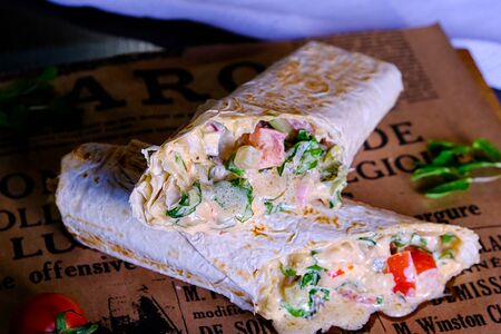 Шаурма с курицей