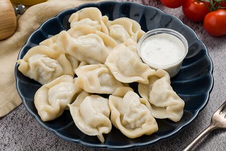 Пельмени с горбушей