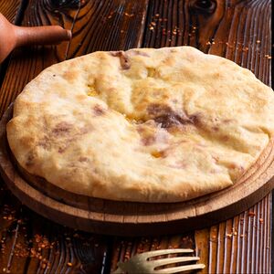 Хачапури по-имеретински на сковороде