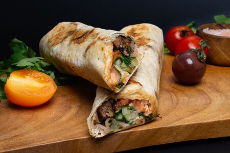 Шаурма с говядиной