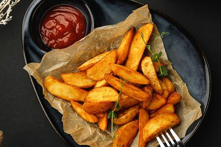 Картофель дольками