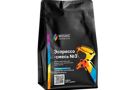 Кофе Эспрессо-смесь Mosaic №3