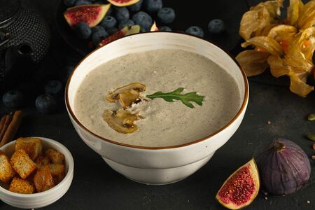 Суп-пюре грибной