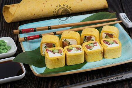 Тортилья с копченым лососем