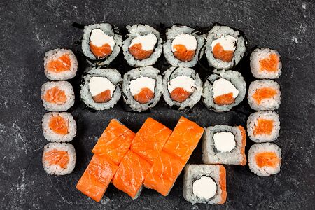 Сет Сливочный лосось