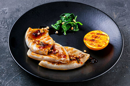 Кальмары на гриле