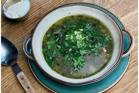 Зеленый борщ