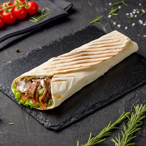 Арабская шаурма с говядиной