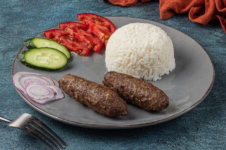 Люля с гарниром