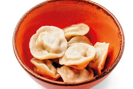 Пельмени мясные с бульоном детские