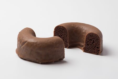 Veg пончик шоколадный без глютена