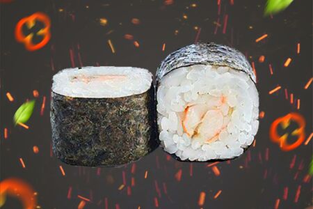 Маки с креветкой