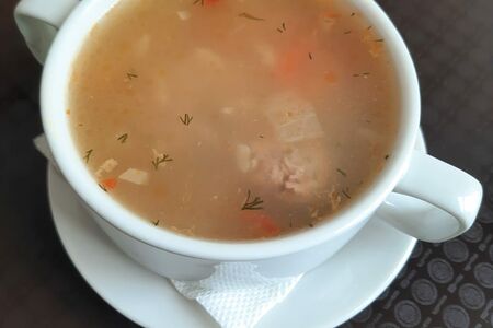 Суп с фрикадельками