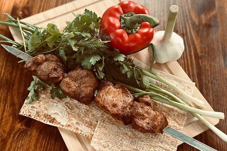 Кило шашлыков из свинины