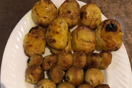 Картофель на мангале