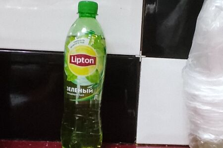 Холодный зелёный чай Lipton