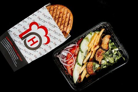 Донер Вегетарианский в булке