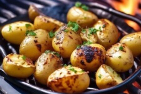 Картофель на углях