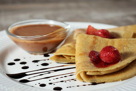 Вегетарианские Блины без глютена