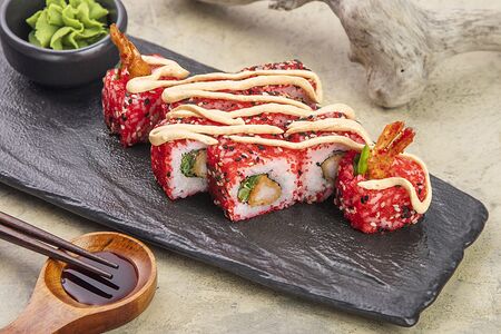 Креветка отдыхает