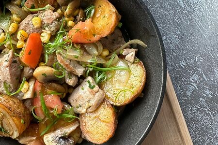 Жаркое со свининой