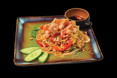 Миен Сао c морепродуктами Mien Xao Hai San