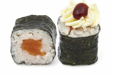 Сливочные с лососем ролл