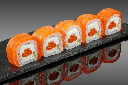 Москва с икрой лосося