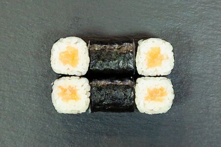 Мини с лососем