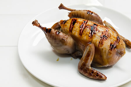 Перепёлка на мангале