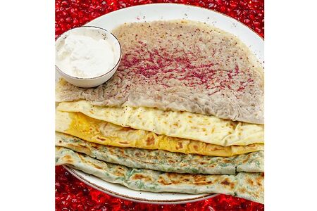 Кутаб с сыром