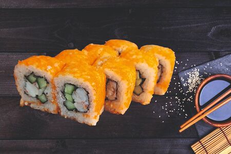 Калифорния с креветкой