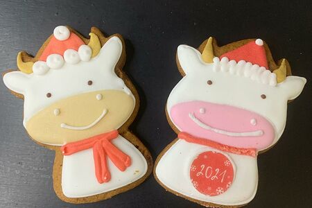 Имбирное печенье символ года