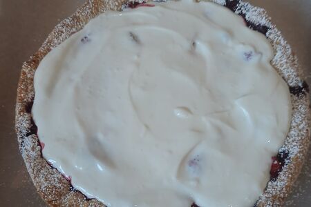 Черника с сметаной