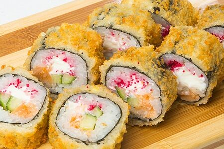 Сяке темпура