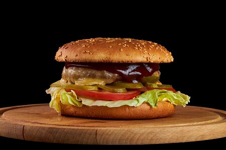 Бургер с говядиной