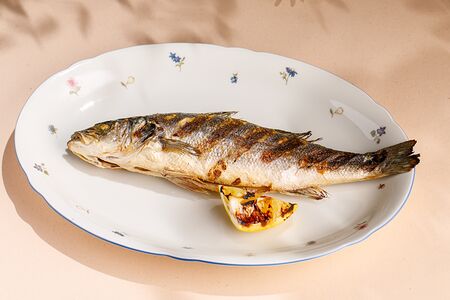 Сибас на гриле