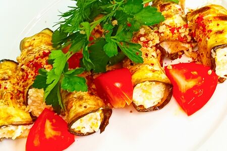 Рулетики из Баклажана