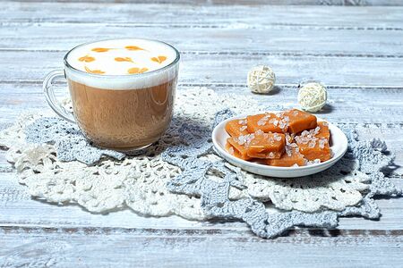 Латте Солёная карамель