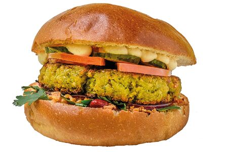 Бургер с фалафелем