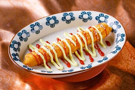 Сырный корн-дог