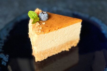 Торт Чизкейк с гречишной карамелью